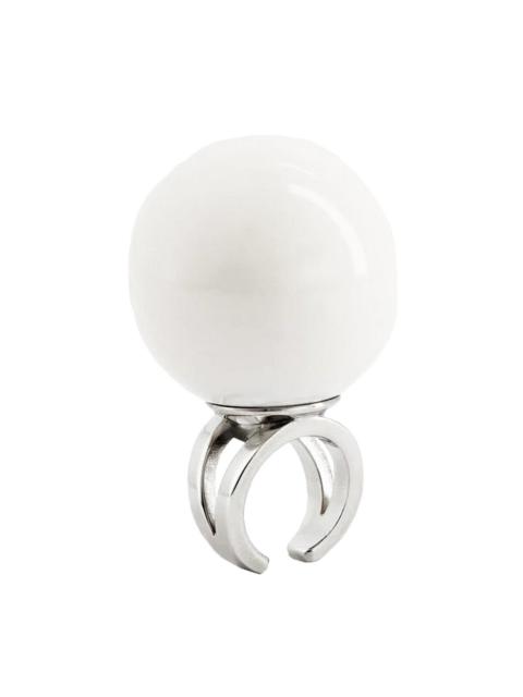 Jean Paul Gaultier X La Manso The Yabur Big Ball Candy Ring in White