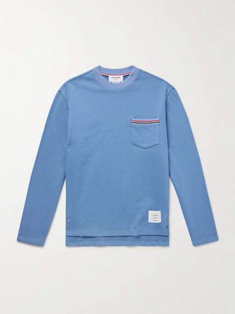 Oversized Striped Cotton T-Shirt