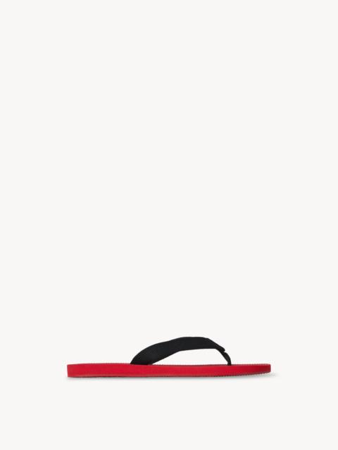 The Row Dune Classic Sandal in Rubber