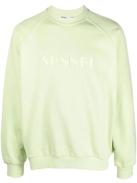 SUNNEI embroidered-logo detail sweatshirt