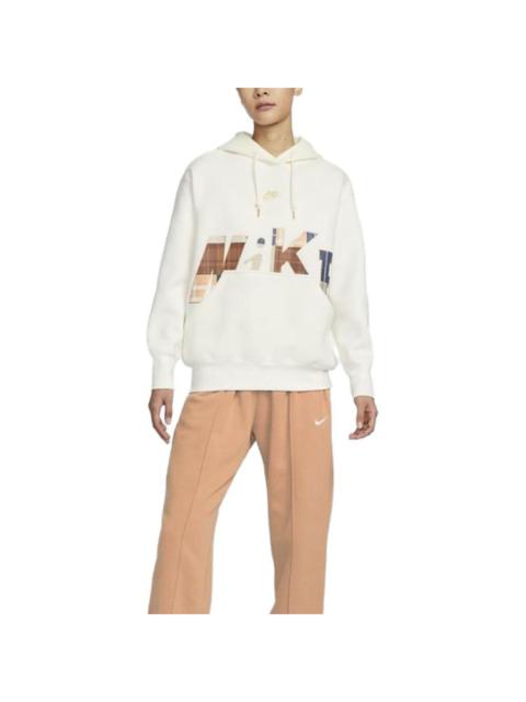 Nike (WMNS) Nike Sportswear Fleece Pullover Hoodie 'Ivory white' FV3977-133