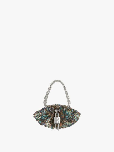 Givenchy MINI KENNY BAG IN EMBROIDERED NACRE
