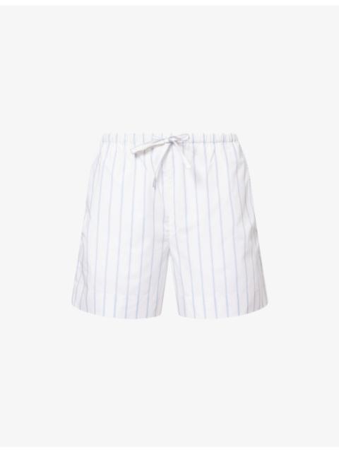 Jenni Kayne Daybreak Pinstripe Cotton Shorts