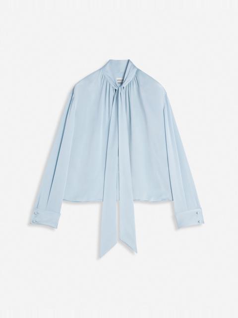 Lanvin ASCOT COLLAR BLOUSE