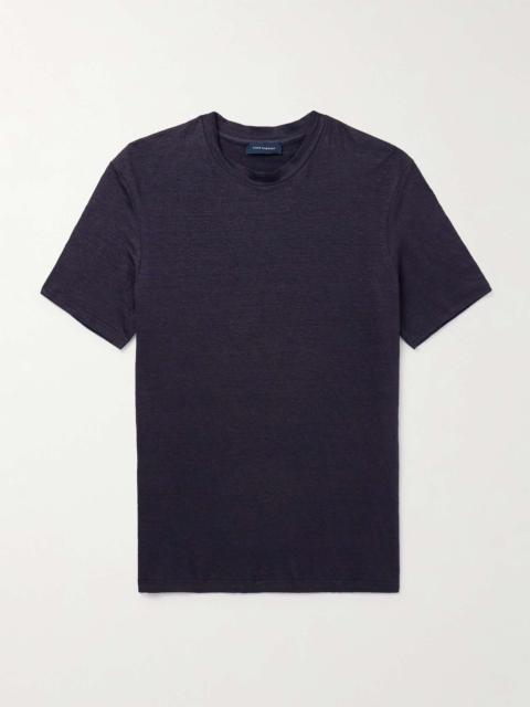 THOM SWEENEY Stretch-Linen T-Shirt