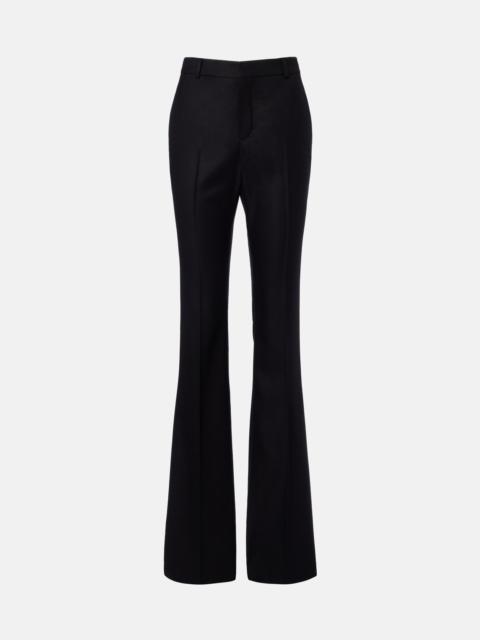 SAINT LAURENT Cashmere flared pants