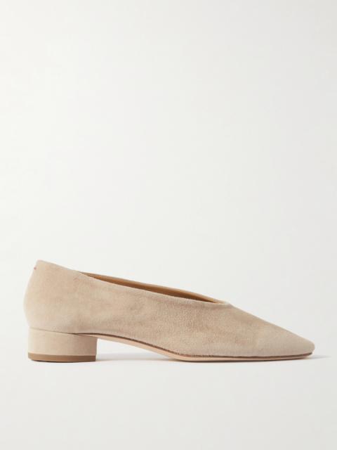 Aeyde Delia Suede Ballet Flats