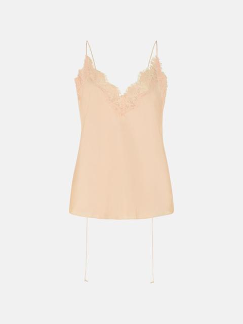 RÓHE PINK SILK TANK TOP
