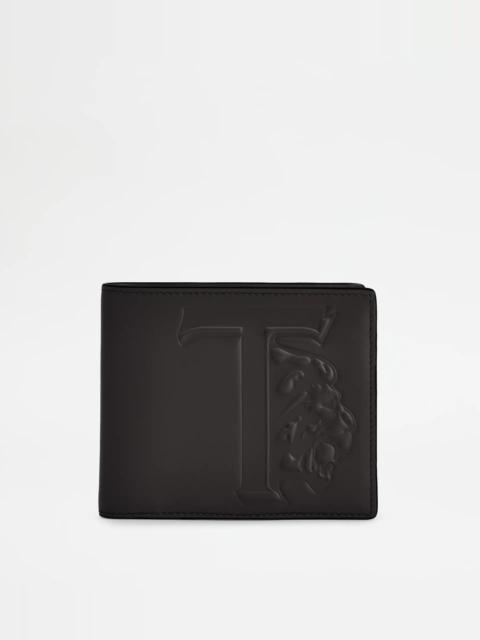 Tod's WALLET IN LEATHER - BLACK