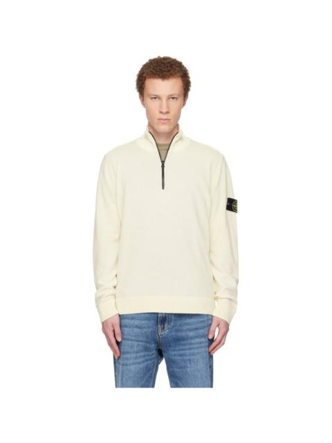 Stone Island Off-White 5100012 Light RWS Geelong Wool Sweater