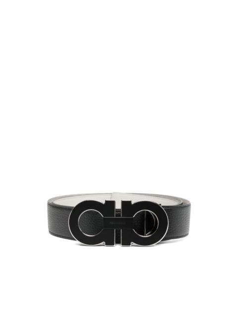 FERRAGAMO Gancini reversible belt