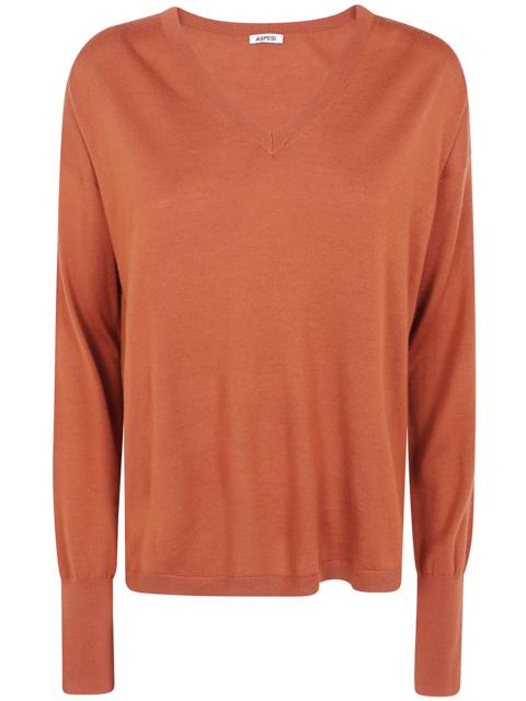 Aspesi Sweater Long Sleeve "V Neck"