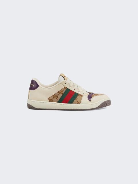 GUCCI Web Classic Sneakers With Monogram