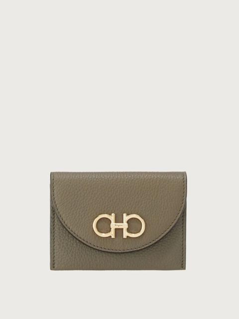 FERRAGAMO GANCINI CREDIT CARD HOLDER