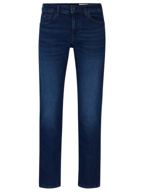 BOSS SLIM-FIT JEANS IN SOFT-MOTION DENIM