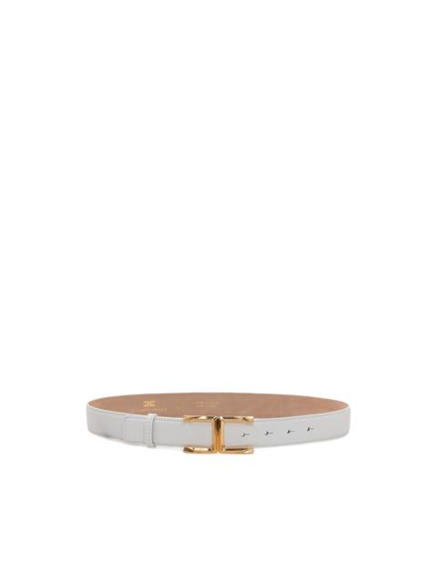 ELISABETTA FRANCHI logo buckle belt