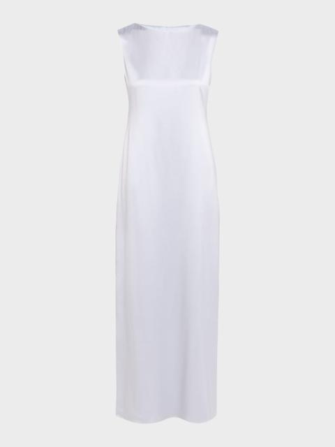 TWP Simple Twist of Fate Crepe-Back Satin Dress