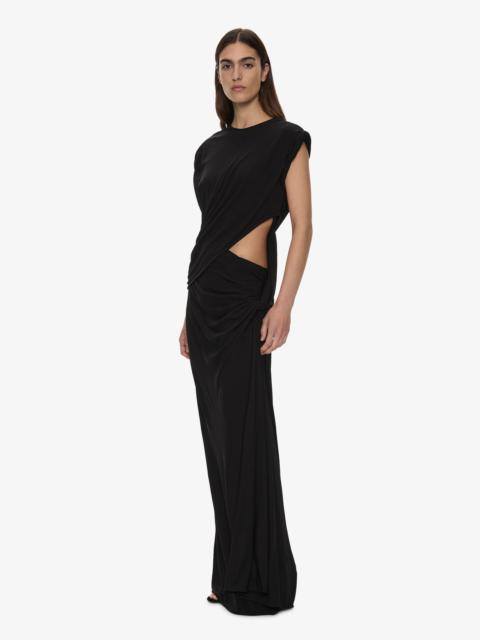 CHRISTOPHER ESBER Twisted Lever Rolled Up Tee Dress