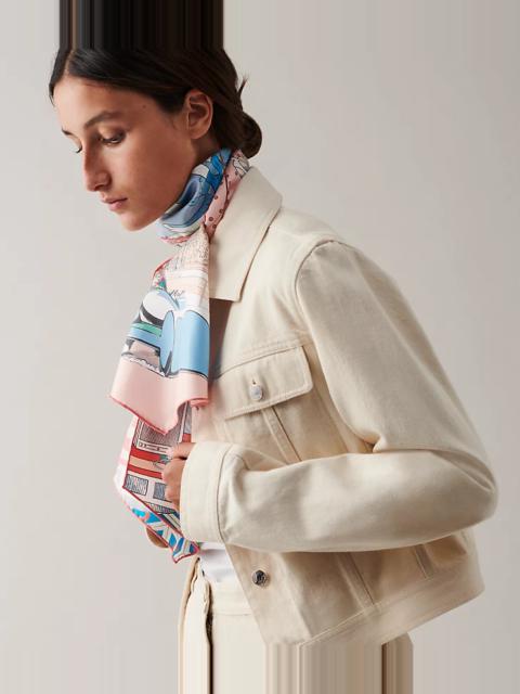 Hermès Le Premier Chant, Wow ! silk muffler