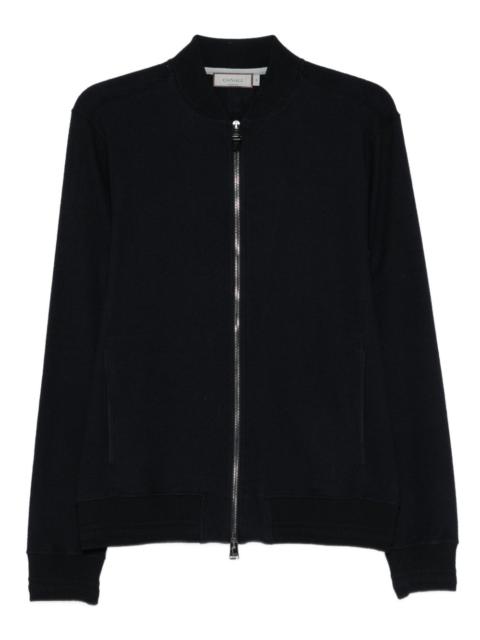 Canali zip cotton jacket