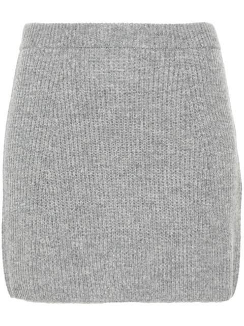Sportmax Sportmax Ribbed-knit Mini Skirt