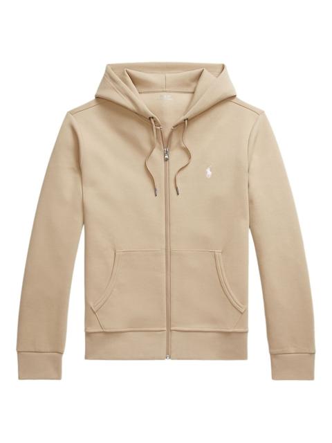 Polo Ralph Lauren double-knit zip-up hoodie