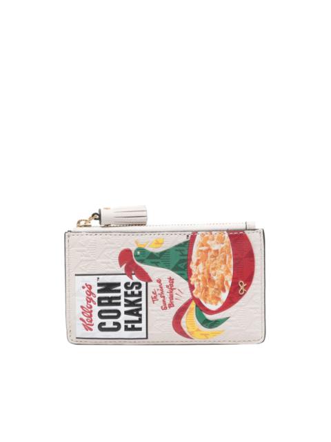 Anya Hindmarch Anya Brands Cornflakes-print wallet