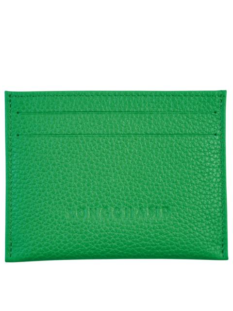 Longchamp Le Foulonné Cardholder Lawn - Leather