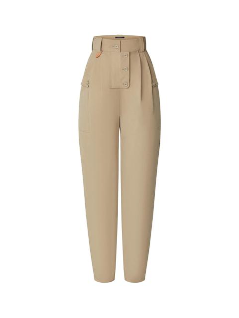 Louis Vuitton Safari-Style Carrot Pants