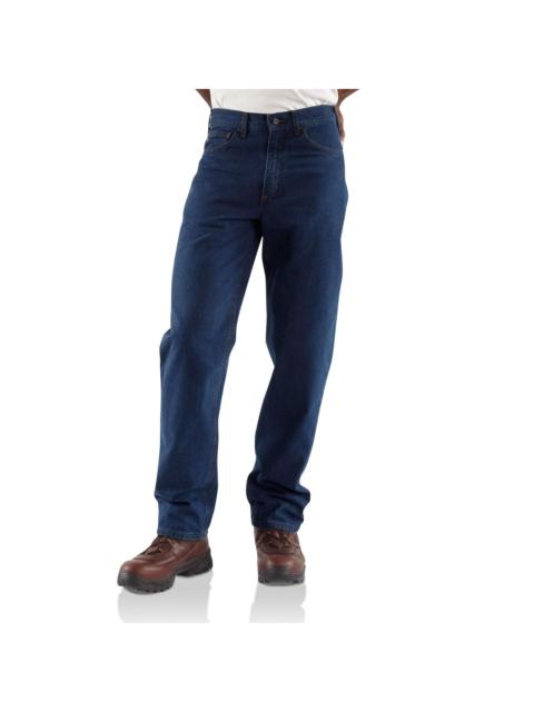 Carhartt Flame-Resistant Signature Denim Jean-Relaxed Fit