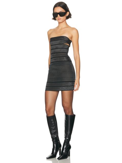 HAELO Elastic Brace Mini Dress