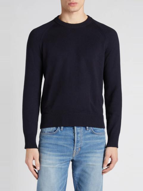 Cotton & Cashmere Crewneck Sweater