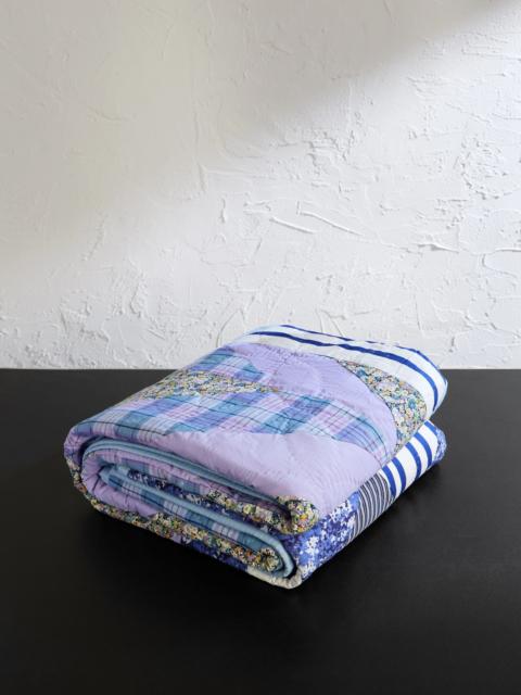 A.P.C. Pictures of Lily Queen Patchwork Cotton-Blend Throw Multi