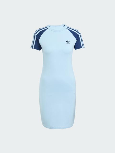 adidas Adicolor 3-Stripes Raglan Short Sleeve Dress