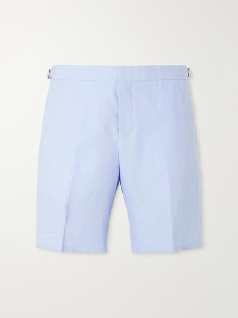 ORLEBAR BROWN Norwich Straight-Leg Linen Shorts