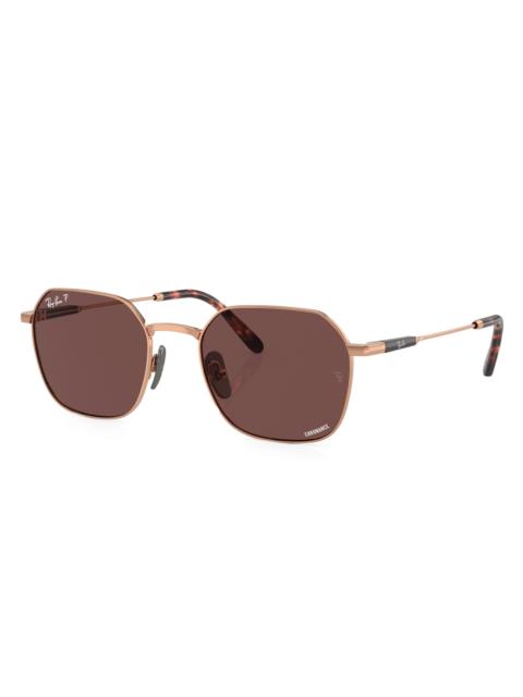 Ray-Ban Women's RB8094 Jim 53MM Square Sunglasses - Violet