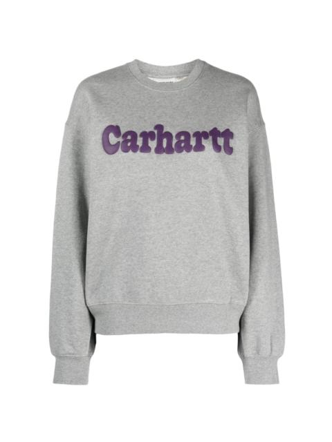 Carhartt W' Bubbles logo-print sweatshirt