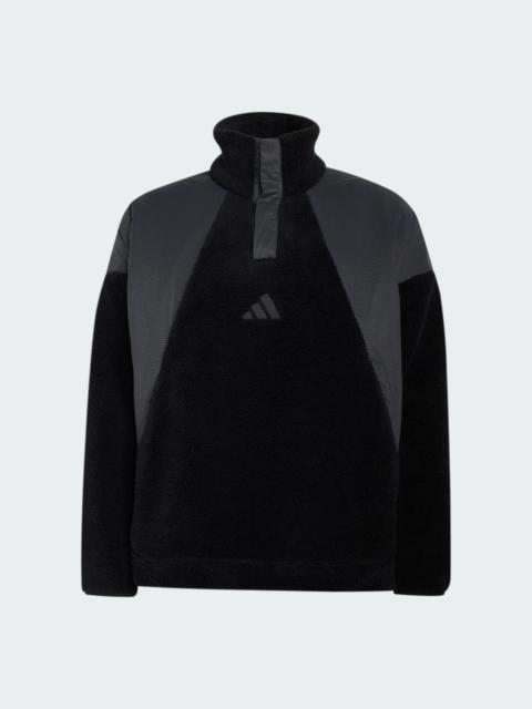 adidas Terrex Xploric CLIMAWARM High Pile Snap Pullover
