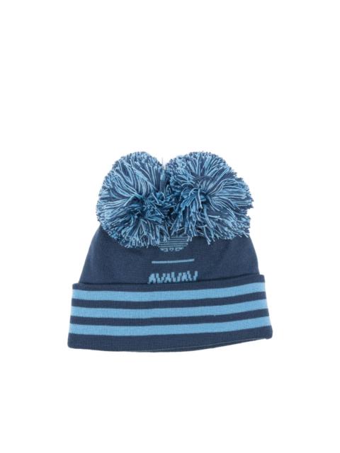 adidas x Avavav pom pom-detail ribbed beanie hat