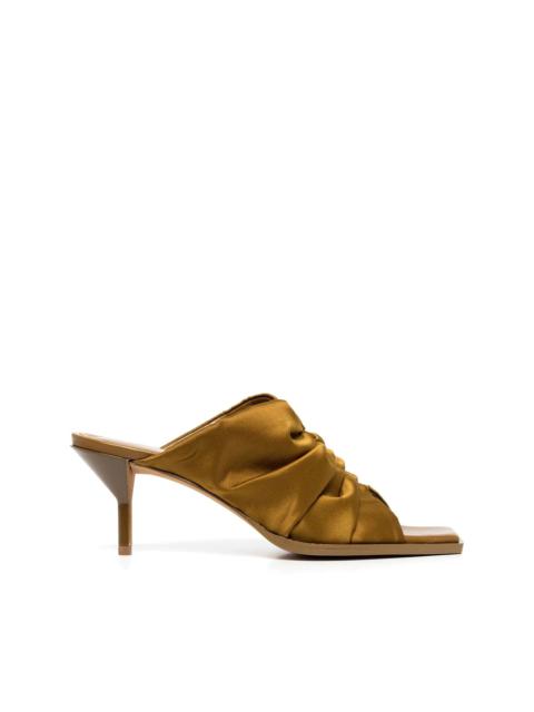 3.1 Phillip Lim Georgia 60mm ruched mules