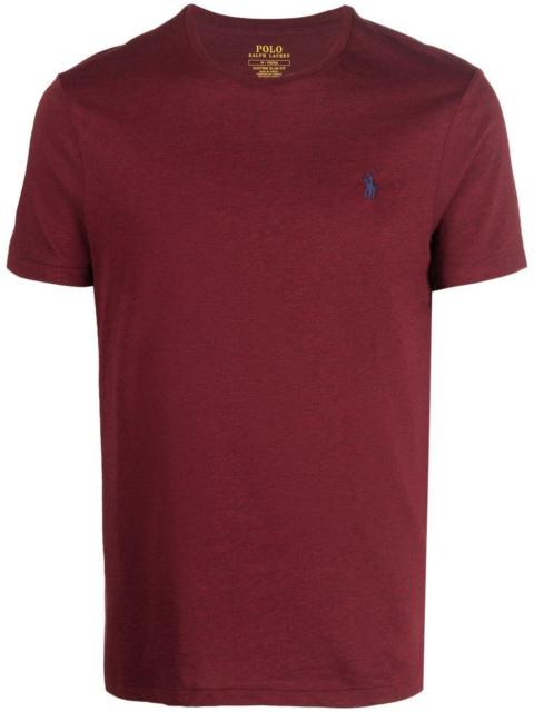 Polo Ralph Lauren embroidered crew-neck T-shirt