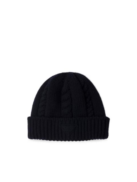 Prada wool beanie