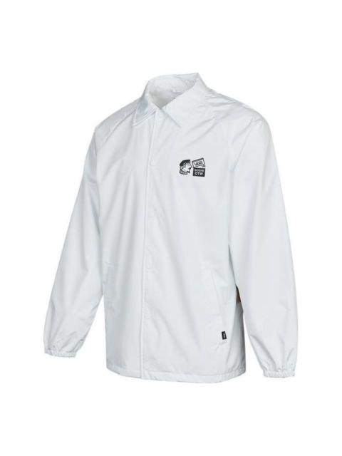 Vans Vans AP Tell A FRD Coach Jacket 'White Black' VN0A54P4WHT