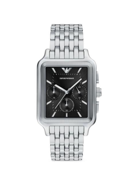 EMPORIO ARMANI quartz chronograph watch