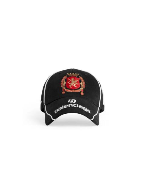 Men's Barcelona Soccer Cap in Black