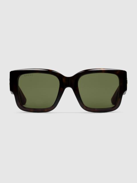 Square frame sunglasses