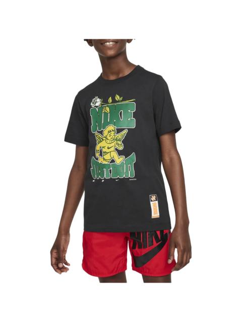 Nike Sportswear T-Shirt GS "Black" FD3194 010