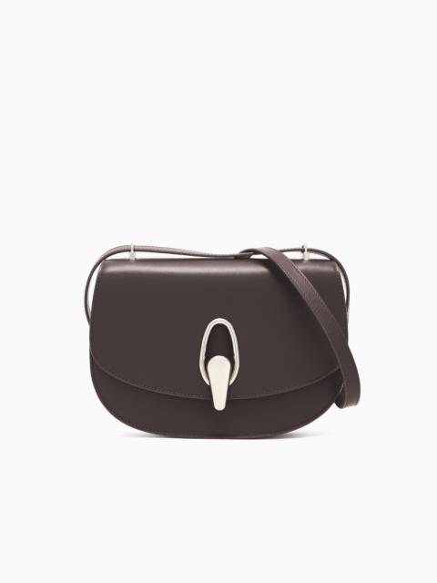 GIORGIO ARMANI LEATHER SHOULDER BAG