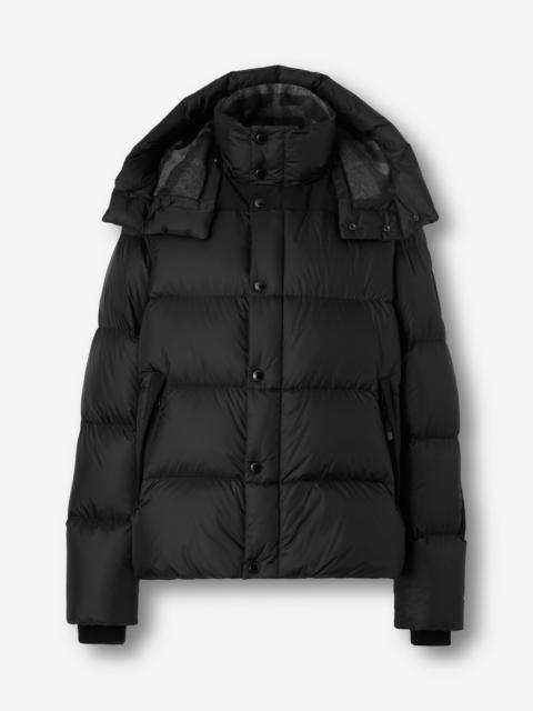 Burberry Detachable Sleeve Hooded Puffer Jacket