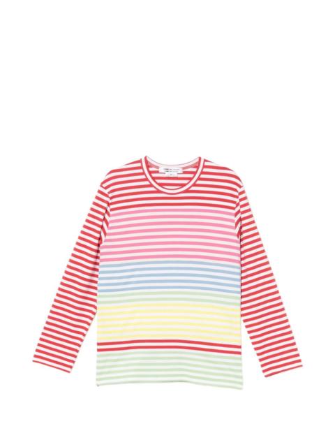 Comme des Garçons Comme des Garçons striped T-shirt